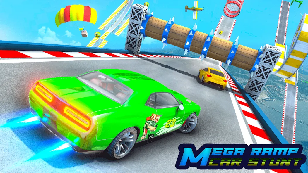 Ramp Car Games: GT Car Stunts (Рамп Кар Игры)  [МОД Бесконечные деньги] Screenshot 2