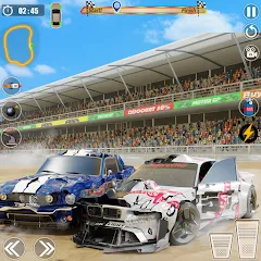 Взлом Demolition Derby: Car Games  [МОД Unlocked] - последняя версия apk на Андроид