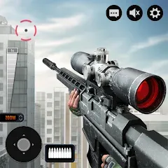 Взломанная Sniper 3D：Gun Shooting Games  [МОД Unlimited Money] - последняя версия apk на Андроид