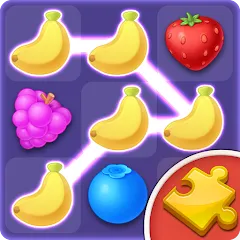 Взломанная Jigsaw: Fruit Link Blast (Джигсоу)  [МОД Бесконечные монеты] - последняя версия apk на Андроид