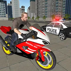 Взлом Bike Driving: Police Chase  [МОД Бесконечные монеты] - стабильная версия apk на Андроид