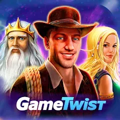 Взлом GameTwist Vegas Casino Slots (ГеймТвист)  [МОД Бесконечные монеты] - стабильная версия apk на Андроид