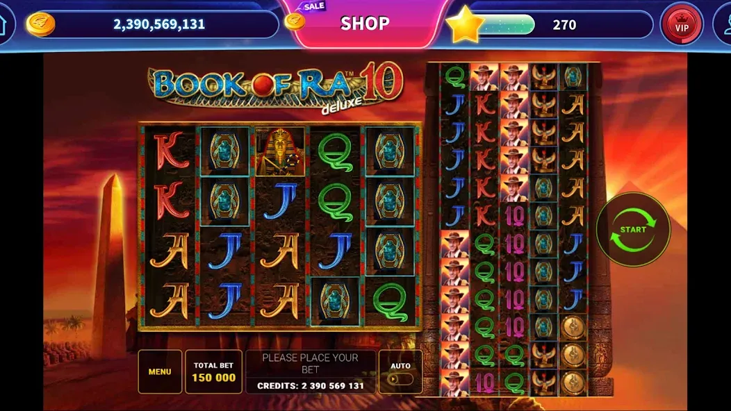 Book of Ra™ Deluxe Slot (Бук оф Ра Делюкс Слот)  [МОД Много монет] Screenshot 4