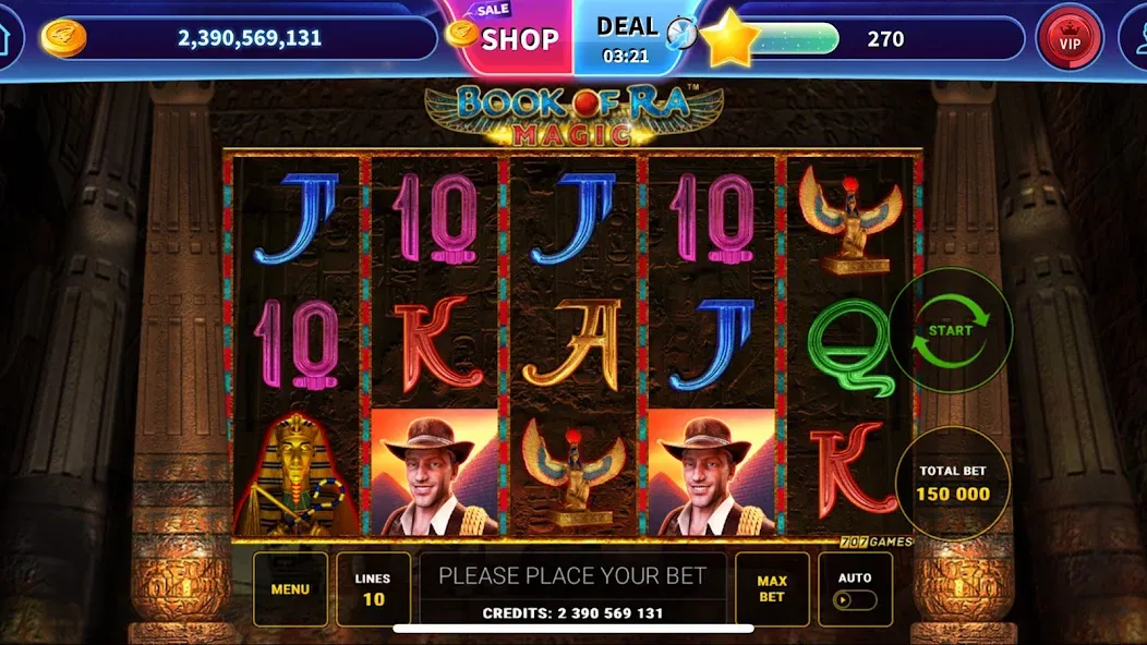 Book of Ra™ Deluxe Slot (Бук оф Ра Делюкс Слот)  [МОД Много монет] Screenshot 5