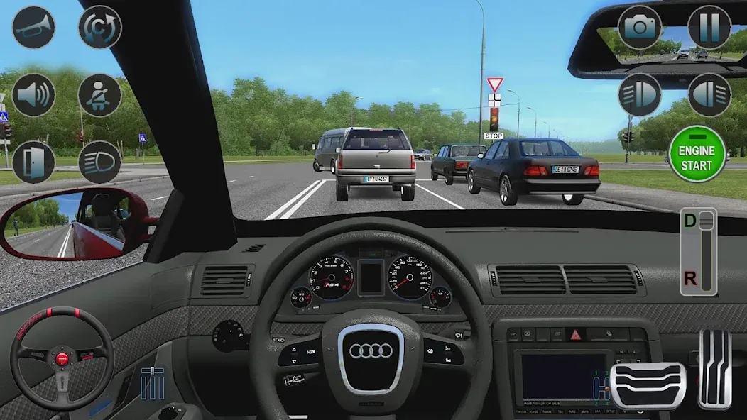 Fury Driving School: Car Game  [МОД Меню] Screenshot 4