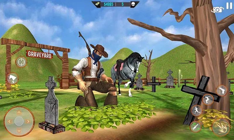 West Cowboy Shooting Games 3D  [МОД Все открыто] Screenshot 4