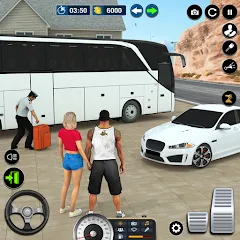 Скачать взлом Bus Simulator Game: Coach Game  [МОД Все открыто] - полная версия apk на Андроид