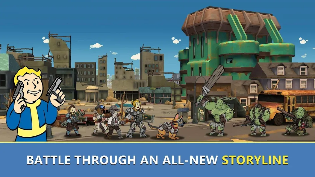 Fallout Shelter Online (Фоллаут Шелтер Онлайн)  [МОД Menu] Screenshot 2