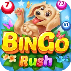 Взломанная Bingo Rush - Club Bingo Games (Бинго Раш)  [МОД Mega Pack] - последняя версия apk на Андроид