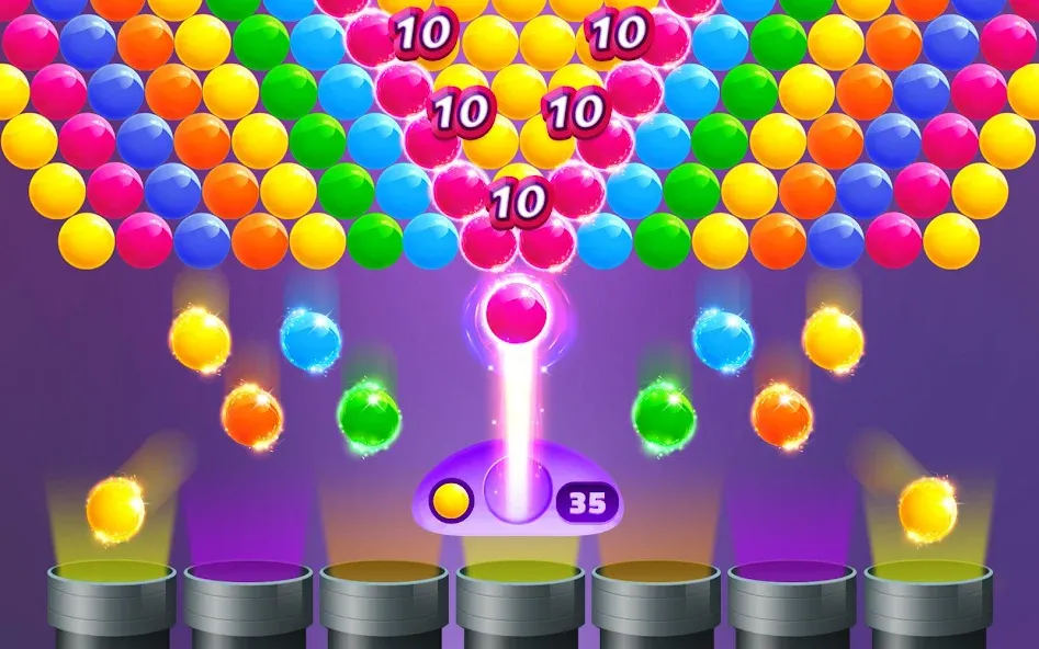 Action Bubble Game (Экшн Бабл Игра)  [МОД Unlimited Money] Screenshot 1