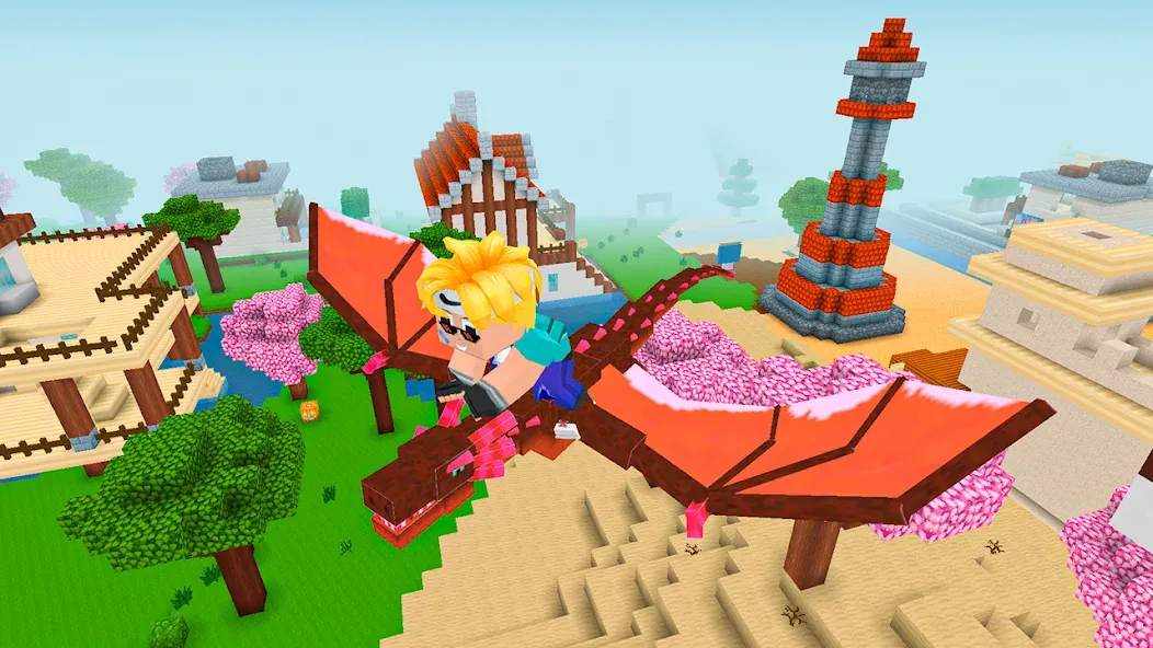 MiniCraft Village (МиниКрафт Деревня)  [МОД Много монет] Screenshot 2