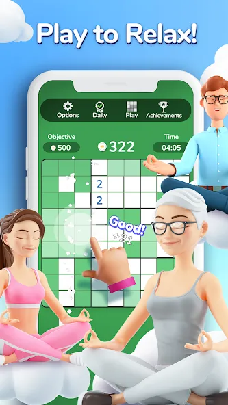 Blodoku (Блодоку)  [МОД Бесконечные деньги] Screenshot 3