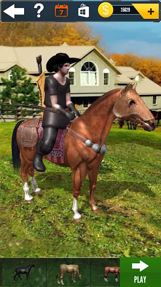 Cowboy Horse Run  [МОД Unlimited Money] Screenshot 3