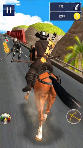 Cowboy Horse Run  [МОД Unlimited Money] Screenshot 4