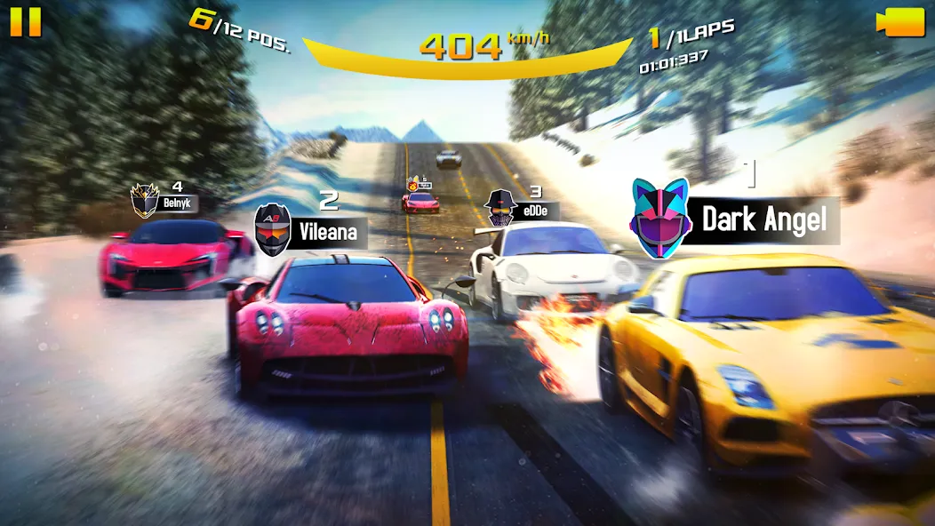 Asphalt 8 - Car Racing Game (Асфальт 8)  [МОД Много денег] Screenshot 5