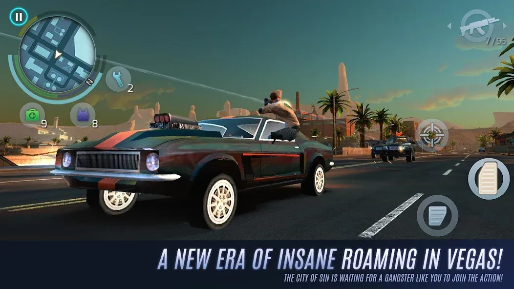 Gangstar Vegas: World of Crime (Гангстар Вегас)  [МОД Много денег] Screenshot 2