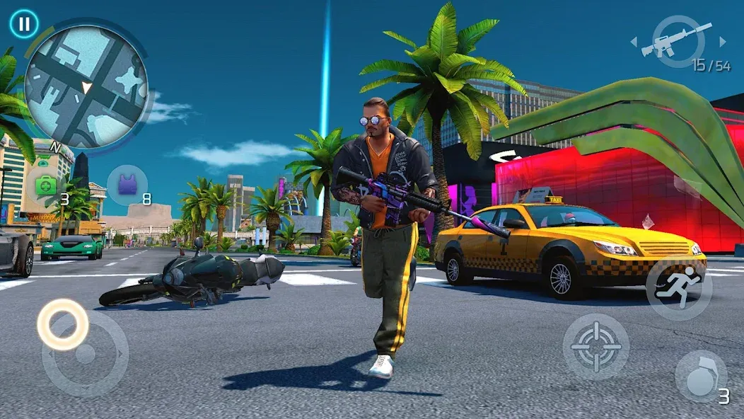 Gangstar Vegas: World of Crime (Гангстар Вегас)  [МОД Много денег] Screenshot 3