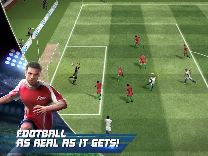 Real Football (Реал Футбол)  [МОД Много монет] Screenshot 1