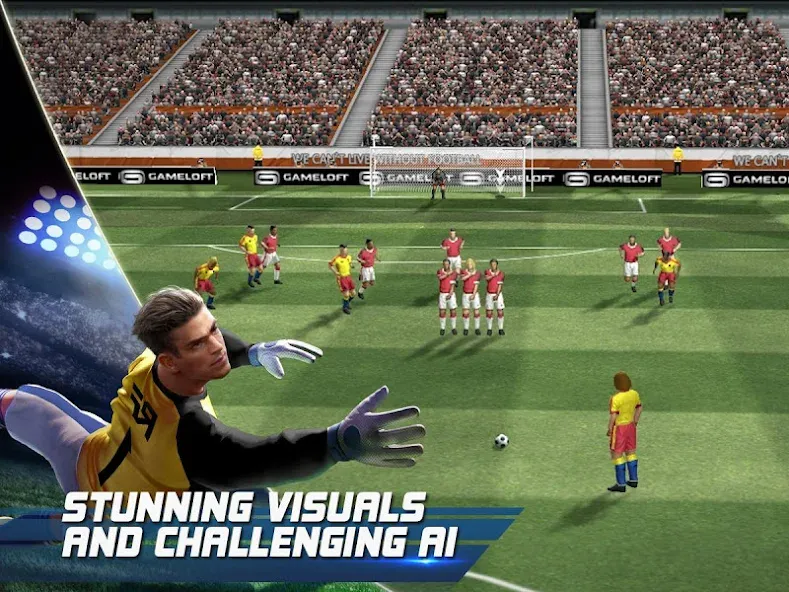 Real Football (Реал Футбол)  [МОД Много монет] Screenshot 2