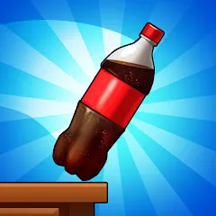 Взломанная Bottle Jump 3D (Ботл Джамп 3Д)  [МОД Много монет] - стабильная версия apk на Андроид