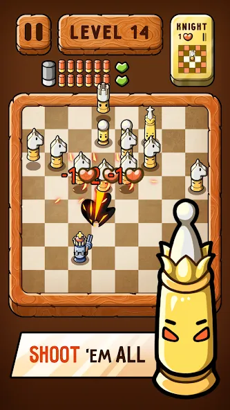 Bullet Chess: Board Shootout (Бюллет чесс)  [МОД Unlimited Money] Screenshot 5