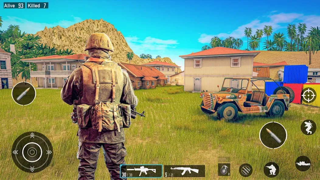 Commando Gun Shooting Games  [МОД Все открыто] Screenshot 3