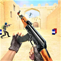 Скачать взлом Commando Gun Shooting Games  [МОД Все открыто] - последняя версия apk на Андроид