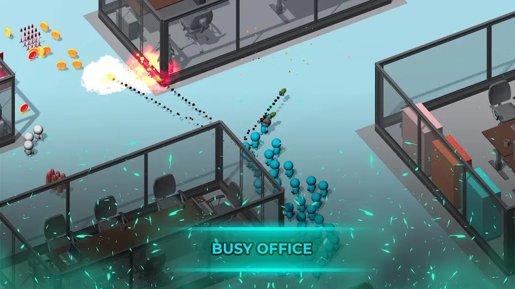 Crowd War - Action Game (Крауд Вар)  [МОД Mega Pack] Screenshot 1