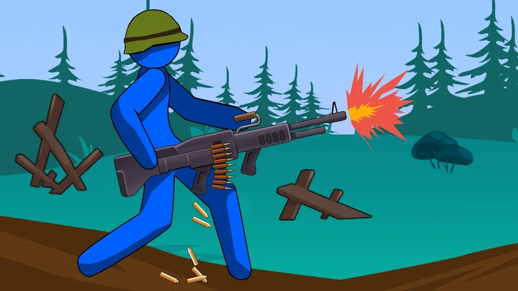 Stickman History Battle (Стикмен История Битва)  [МОД Menu] Screenshot 2