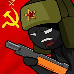 Скачать взлом Stickman WW2 (Стикмэн Вторая Мировая война)  [МОД Menu] - последняя версия apk на Андроид