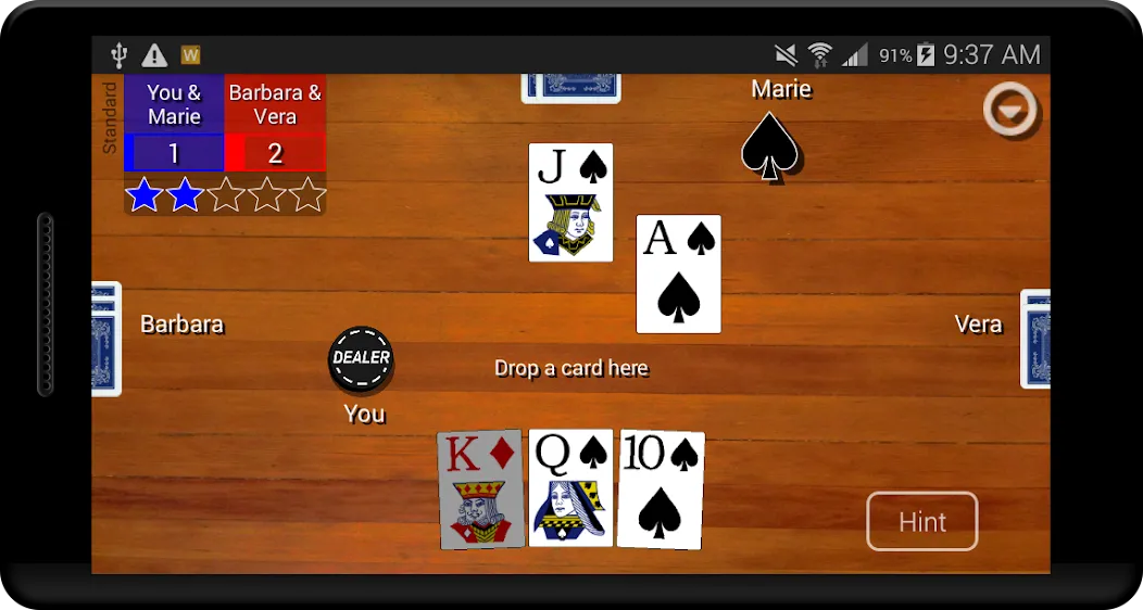 Euchre Card Classic (Юкер Кард Классик)  [МОД Unlimited Money] Screenshot 2