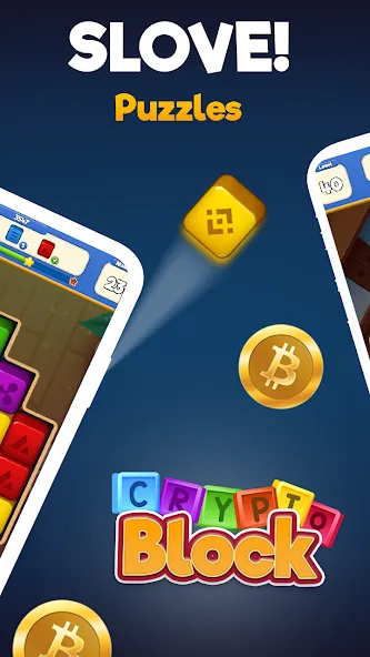 Crypto Blocks Puzzle Challenge  [МОД Menu] Screenshot 2