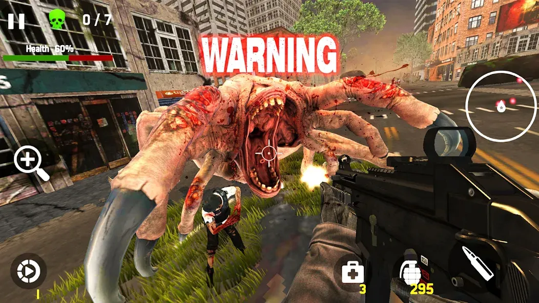 Zombie Hunter - Shooting Game (Зомби Хантер)  [МОД Меню] Screenshot 4