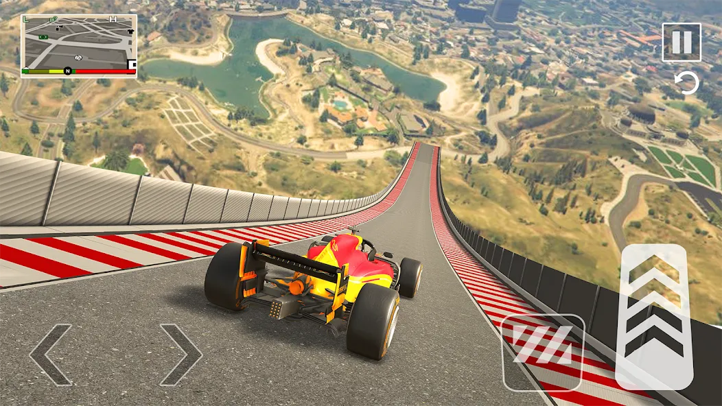 Formula Car Stunt - Car Games (Формула автомобиль трюк)  [МОД Unlocked] Screenshot 3