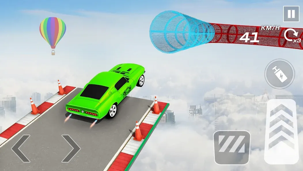 Car Games 3D - GT Car Stunts (ДжиТи Кар Стантс)  [МОД Меню] Screenshot 3