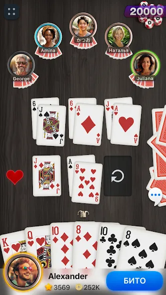 Durak Championship  [МОД Все открыто] Screenshot 5