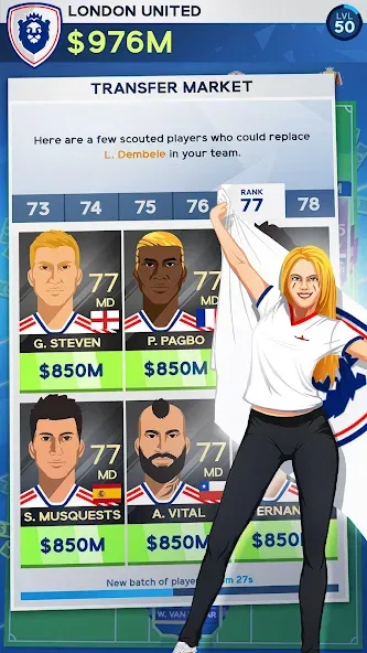 Idle Eleven - Soccer tycoon (Айдл Илевен)  [МОД Unlocked] Screenshot 4