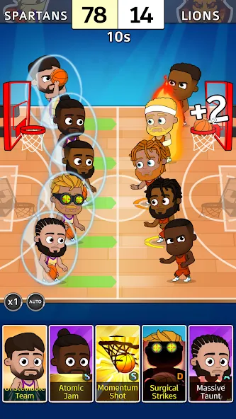 Idle Five Basketball tycoon (Айдл Файв Баскетбольный тайкун)  [МОД Много монет] Screenshot 4