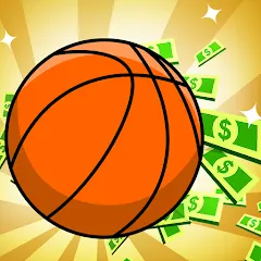 Скачать взломанную Idle Five Basketball tycoon (Айдл Файв Баскетбольный тайкун)  [МОД Много монет] - последняя версия apk на Андроид