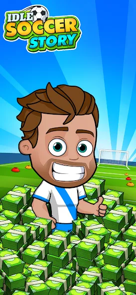 Idle Soccer Story - Tycoon RPG (Айдл Соккер Стори)  [МОД Mega Pack] Screenshot 1