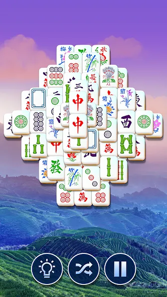 Mahjong Club - Solitaire Game  [МОД Unlocked] Screenshot 1