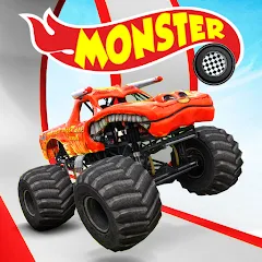 Скачать взломанную Monster Truck Crush (Монстр Трак Стант)  [МОД Все открыто] - стабильная версия apk на Андроид