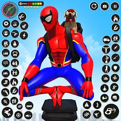 Взлом Miami Superhero: Spider Games  [МОД Много денег] - последняя версия apk на Андроид