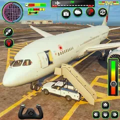 Взломанная Real Flight Sim Airplane Games (Реал Флайт Сим Авиасимуляторы игры на самолеты)  [МОД Unlimited Money] - стабильная версия apk на Андроид