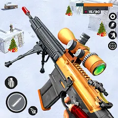 Скачать взлом Banduk Game - Sniper Gun Games (Снайперская Война 3D)  [МОД Бесконечные монеты] - последняя версия apk на Андроид