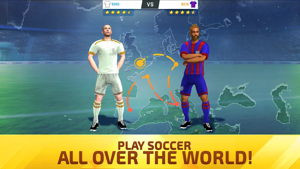 Soccer Star 24 Top Leagues (Футбольная звезда 23 Топ Лиги)  [МОД Unlocked] Screenshot 5