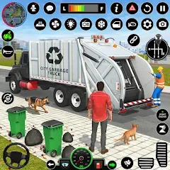 Скачать взломанную Truck Driving Games Truck Game (Трак Драйвинг игры Трак игра)  [МОД Много монет] - полная версия apk на Андроид