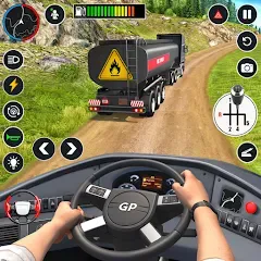 Взломанная Oil Truck Games: Driving Games  [МОД Много денег] - последняя версия apk на Андроид