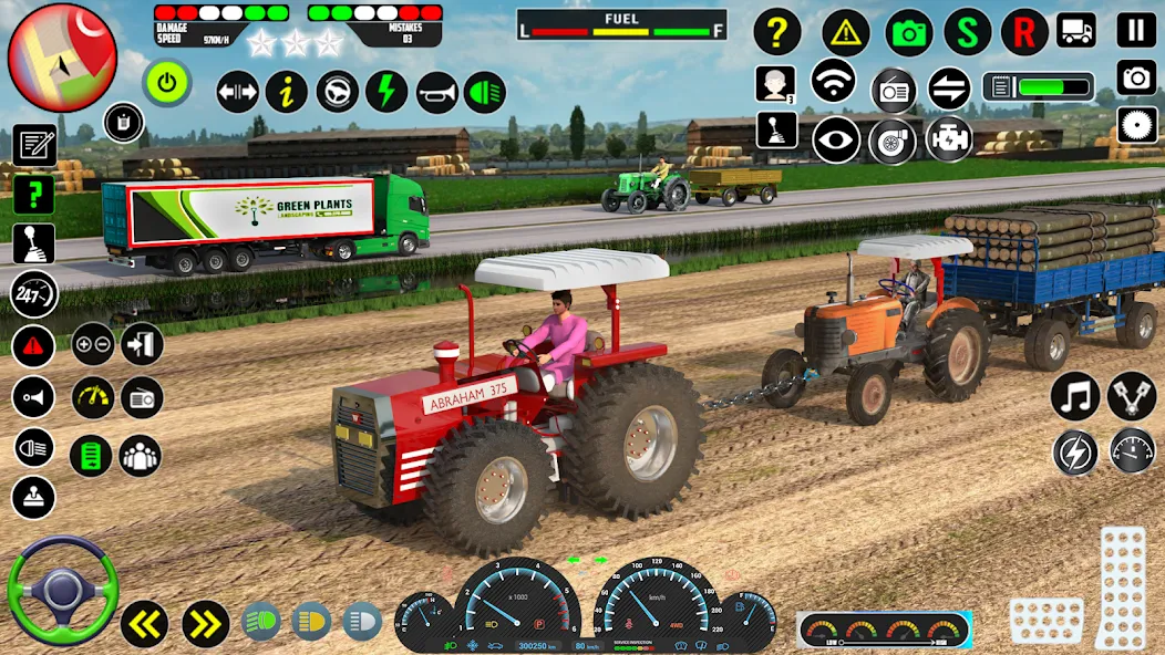 Farming Tractor Game Simulator (Фарминг Трактор Игра Симулятор)  [МОД Все открыто] Screenshot 4