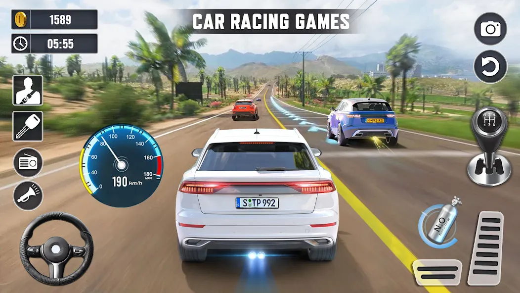 Real Highway Car Racing Games  [МОД Бесконечные деньги] Screenshot 5